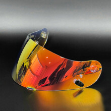 (Aurora Red) Motorcycle Helmet Visor compatible with HJC CL-16 CL-17 CS-15 - Clear Replacement Shield