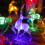 LED elk string lights battery operated 10 ft 4
