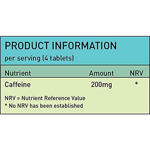 NutriVolv Caffeine 200mg Tablets 2