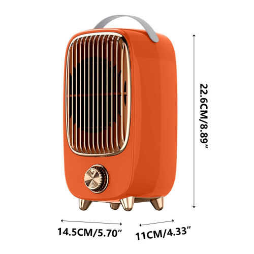 Portable Electric Space Heater Energy Efficient Thermostat 2