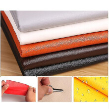 (50cm*138cm, Grey) Self Adhesive Leather Repair Patch, compatible with Couches, Furniture And Chair Fiis