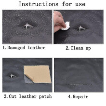 (50cm*138cm, Beige) Self Adhesive Leather Repair Patch, compatible with Couches, Furniture And Chair Fiis