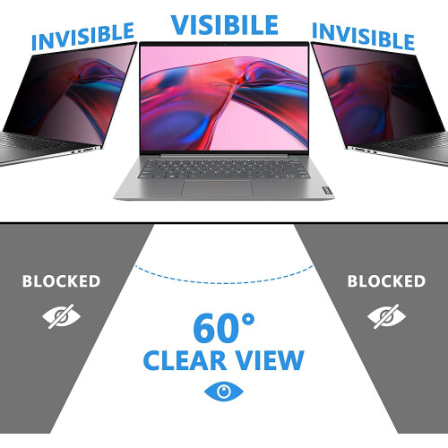 Laptop Privacy Screen Protector 15.6 Inch 16:9 1