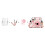 Instax Mini 11 protective case set with strap and sticker 6
