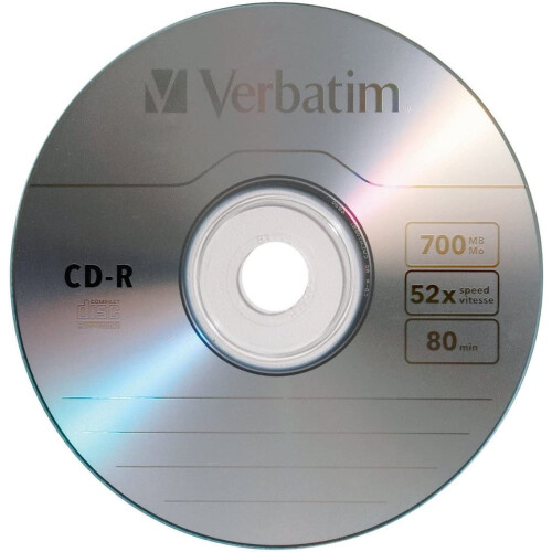 CD-R blank discs 700MB 80 minutes 52X 10 pack 1