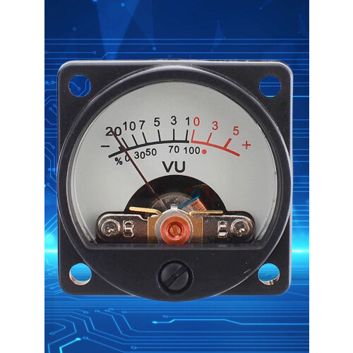 jixopn6V-12V Μετρητής VU Πίνακα Θερμού Οπίσθιου Φωτισμού Εγγραφή Μετρητής VU Πίνακα 1