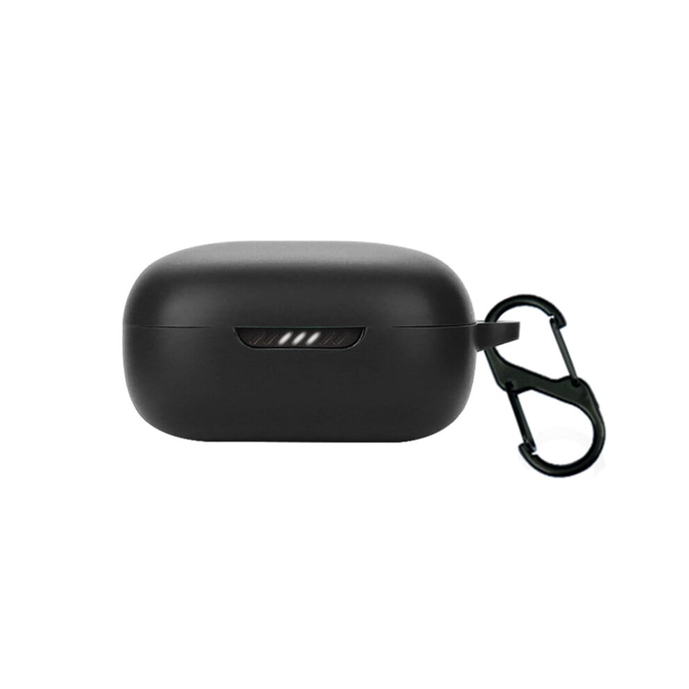 Silicone Earphone Case For Jbl Live Free 2, Shockproof Black/Blue/Red 917087626743