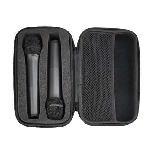 Microphone Storage Case EVA Portable with Zipper 2