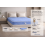 (Medium Soft, Single) Resti Sleep Water Proof Blue Medium Soft or Medium Firm Comfort, Breathable Hypoallergenic Cover, 3 Layer Support System 5