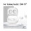 Jixopn replacement charging case for Samsung Galaxy Buds 2 5
