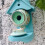 Grinch Christmas bird house and feeder set 7