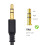 3,5 mm hovedtelefonsplitter han-til-hun 1-til-5 2