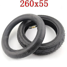 (tube and tyre) 260x55 Tyre & Inner Tube Fits Children Tricycle Baby Trolley Folding Baby Cart, Electric Scooter, Children's Bicycle 260*55 Tire
