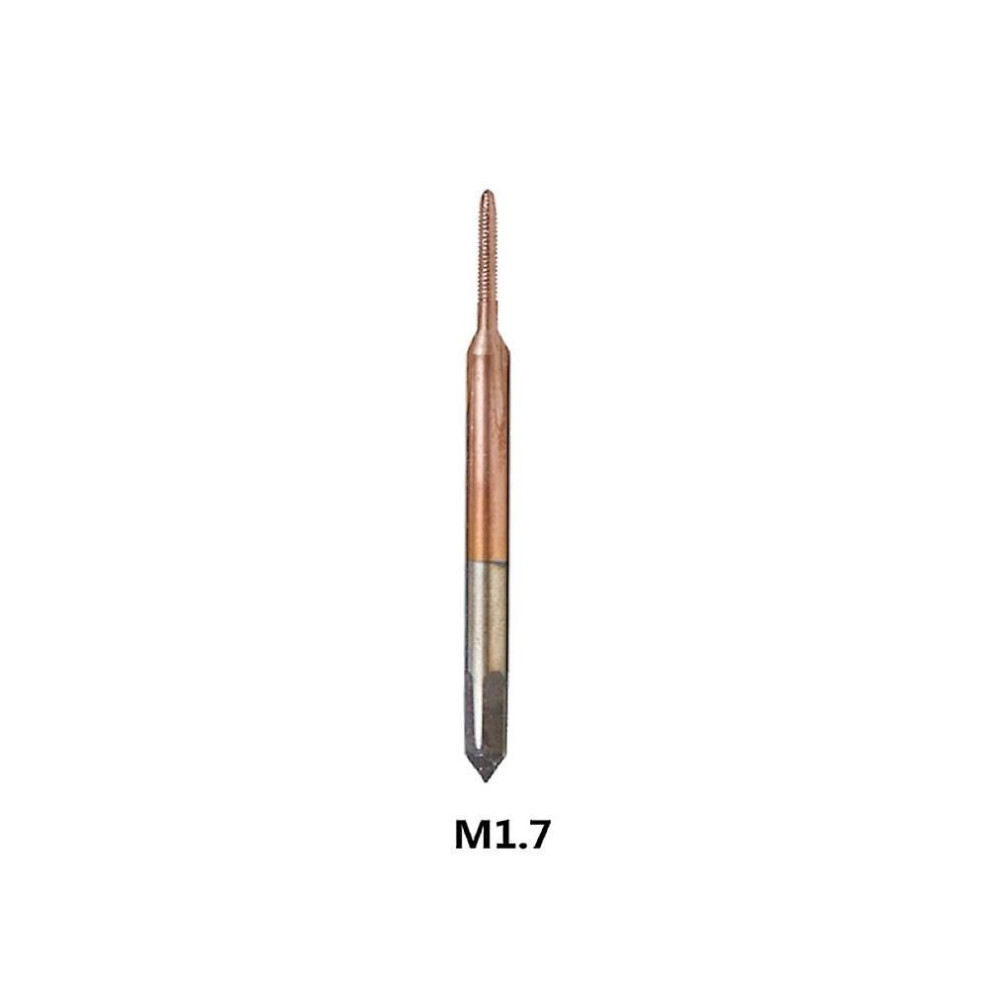 (M1.7) M1 M1.2 M1.4 M1.6 M1.7 M1.8 Mini Machine Metric Thread Hss Screw Tap Drill Bit 3290789808868