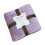 Coral Flannel Nap Blanket Purple Small 2