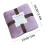 Coral Flannel Nap Blanket Purple Small 3