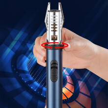 (Silver) Lightsaber Butane Lighter, Refillable Lightsaber Lighter Jet Flame Butane Lighter compatible with Grill Bbq Cand