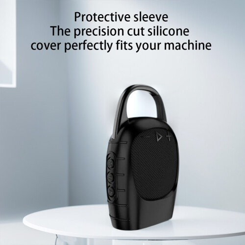 Silicone Protective Case for JBL Clip 5 with Stand and Pouch 1