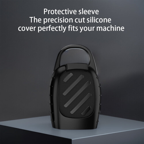 Silicone Protective Case for JBL Clip 5 with Stand and Pouch 2