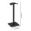 Aluminium Alloy Headset Stand Vertical Desktop Organizer 7