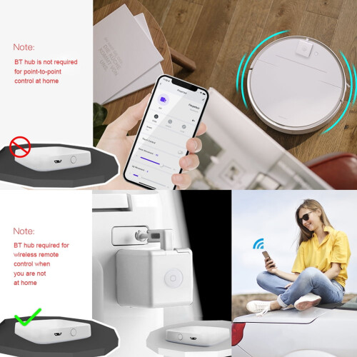 Jixopn Robot Remote Control for Tuya App Bluetooth 4.2 1