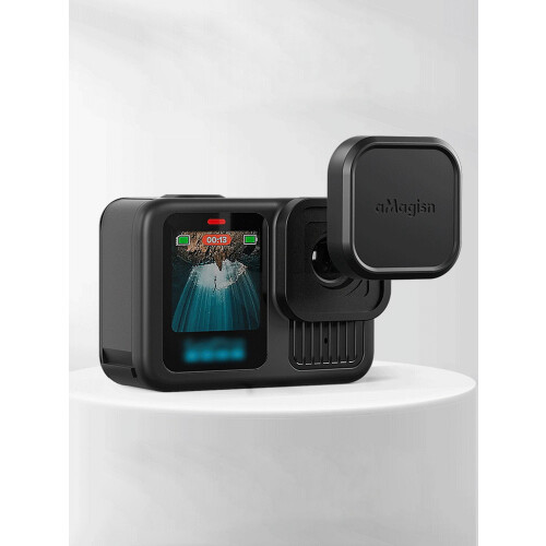 Κάλυμμα φακού σιλικόνης husxh για GoPro Hero13, μαύρο προστατευτικό κάλυμμα, 2