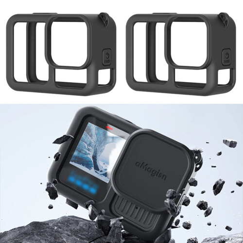 Jixopn soft silicone protective case for Go Pro Hero 13 2