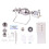(230ml) Thickened Popcorn Maker Hand-cranked Cannon Puffing Machine Gourd Type 5