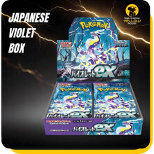 Scarlet and Violet Base Set - Violet Ex Japanese Booster Box - No Shrink