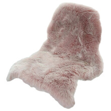 (Dirty pink) Classic Soft Faux Sheepskin Fur Rug White Fluffy Area Rug Shag Rug Carpets compatible with Bedroom Living Room