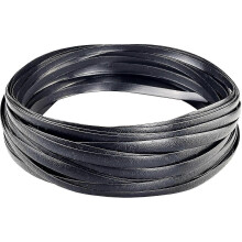 (Black) Wicker Repair Kit, 37m 120ft, Two-Tone Gradient, Plastic Rattan Material compatible with Patio Chair Repair