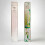White Shower Curtain Rail/Rod Pole Kit L U Shape 8