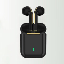 (black) J18 Headset Wireless Earphones Bluetooth Headphones compatible with Xiaomi True Stereo Sport Game TWS Earbuds In Ear With Mic Touch