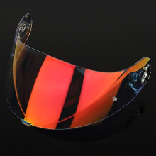 (clear revo red) X-803 Helmet Visor compatible with X-lite X-803rs Nolan Motorcycle Replacement Lens