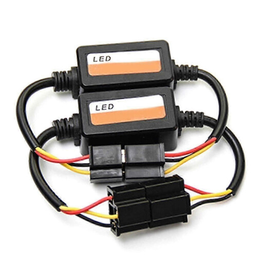 H7 Wireless Canbus Adapter 2 Pack Resistor for Automotive LED Fix 2