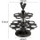 Iron egg rack for kitchen with 12 egg slots 3