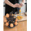 Iron egg rack for kitchen with 12 egg slots 5