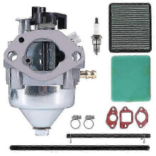 16100-Z9L-811 Compatible For Honda GCV170LA HRN216 HRX217 Lawn Mower Alloy Carburetor Air Filter Kit Edition A