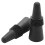 Black wine bottle stoppers set for preserving freshness 2