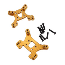 Placa de torreta de amortiguación delantera y trasera para vehículo RC a escala 1/14 (modelo 144001)