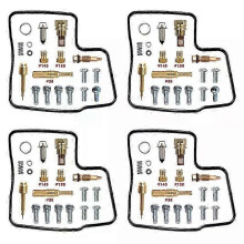 Geschikt voor HONDA VF 1000 F VF1000F SC15 1984-1986 Carburateurreparatieset & vlotteronderdelen 4 sets