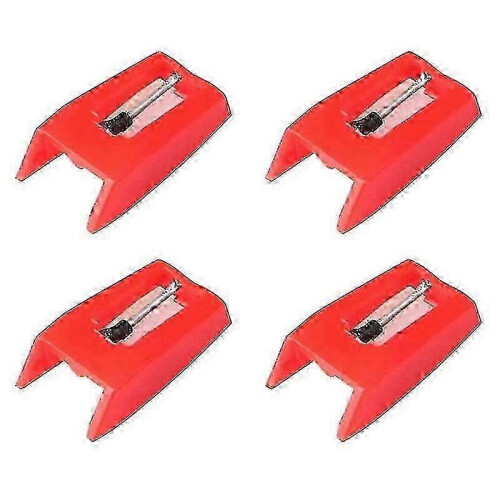 Record Player Stylus Needles 4 Pcs - Universal Replacement for Turntable