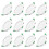 LED downlight 7W white slim recessed ceiling spotlights 12pcs 1