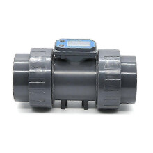 Efficient Water Management LCD Precise Digital Flowmeter DN15 -