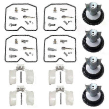 Suzuki GSX INAZUMA 750 GSX750 Carburateur Restauratieset, inclusief membraan- en vlotteronderdelen.