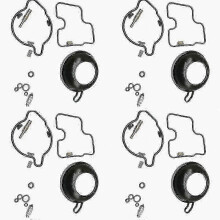 Kit de carburador para motocicleta Honda CB600F 1998-2006 - Solución de reparación confiable
