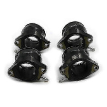 Manguito de colector de admisión de repuesto para Yamaha FZS600 Fazer 1998-2003 - Juego de 4 juntas de carburador