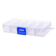 Étui de rangement transparent pour faux ongles