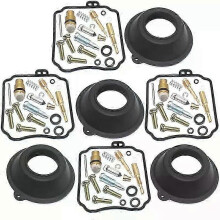 Applicable For YAMAHA XVZ1300 A XVZ 1300 XVZ13A XVZ13LT Motorcycle carburetor repair kit Fuel system float plunger diaphragm