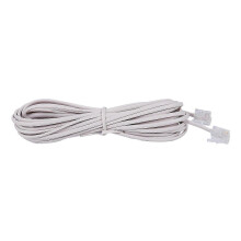 RJ11 cable 6P2C male to male for telephone line 5 meters
